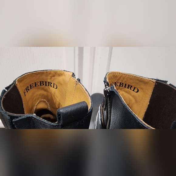 Freebird Dallas Black Leather Boots Men's Size 11 - Picture 7 of 8